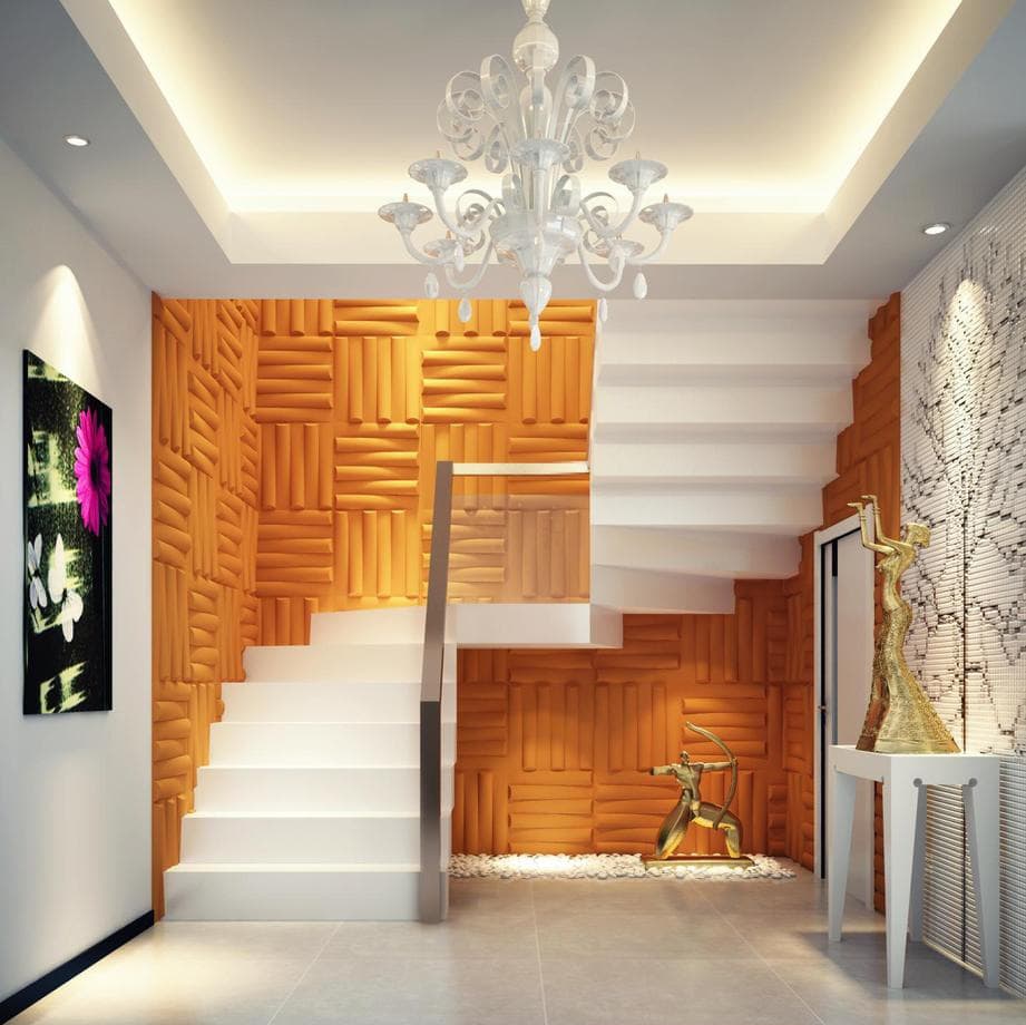 3D Wall Panels That Pop | Meoded Paint & Plaster on Wall D Cor 3 id=69218
