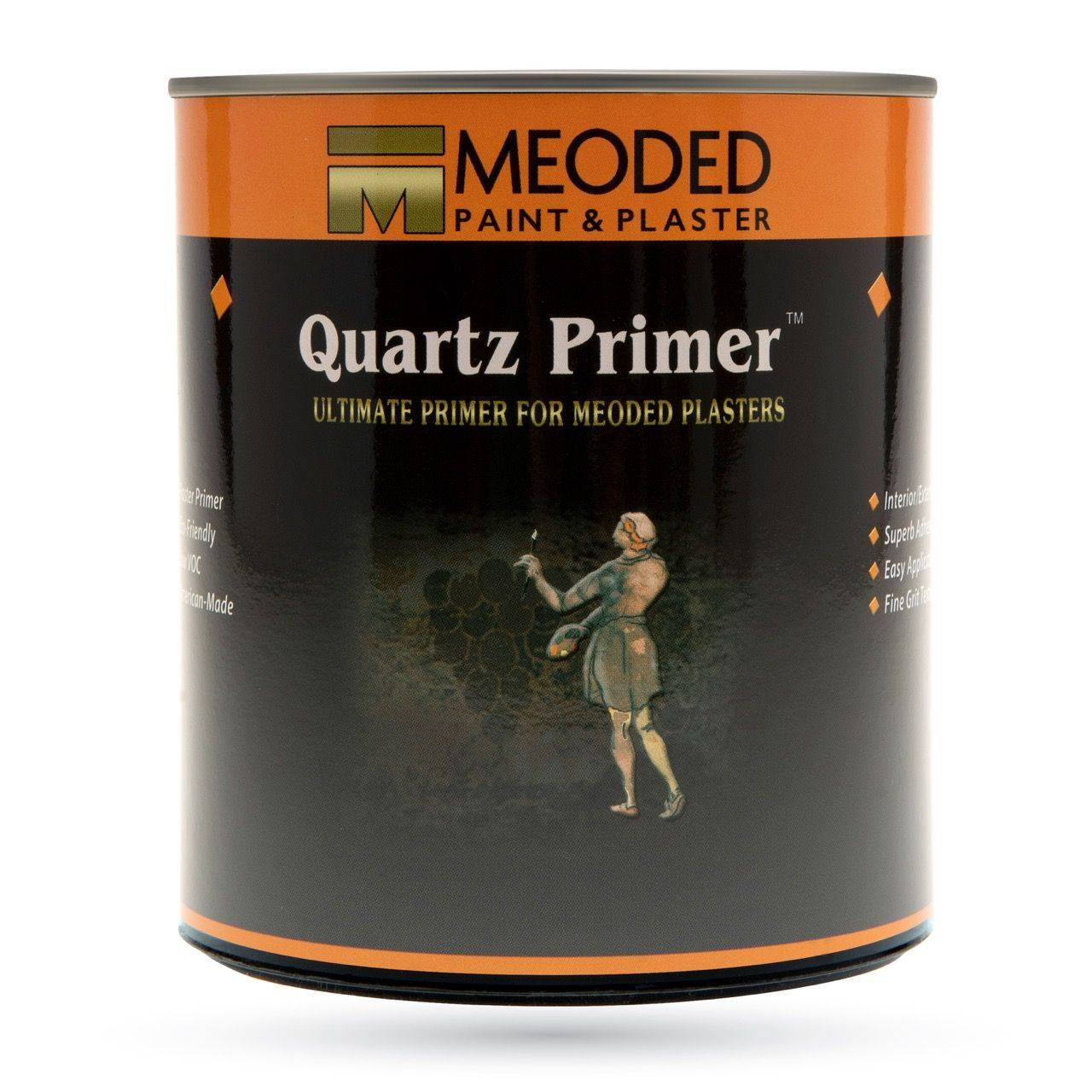 Metal Primer, Water-Base, Gray, 1-Qt. W1280-QT