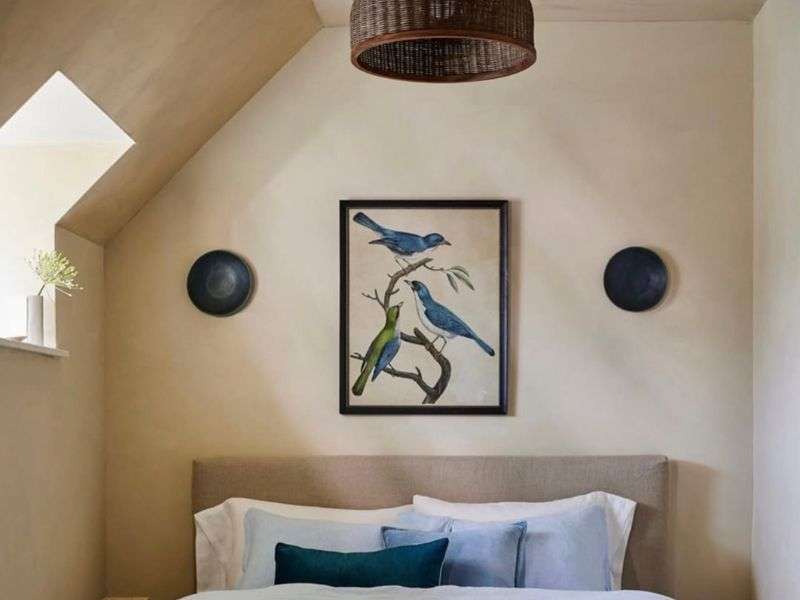 Matte Venetian plaster wall finish in Tintoretto custom color