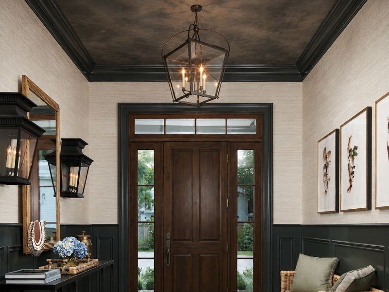textured metallic paint for ceilings