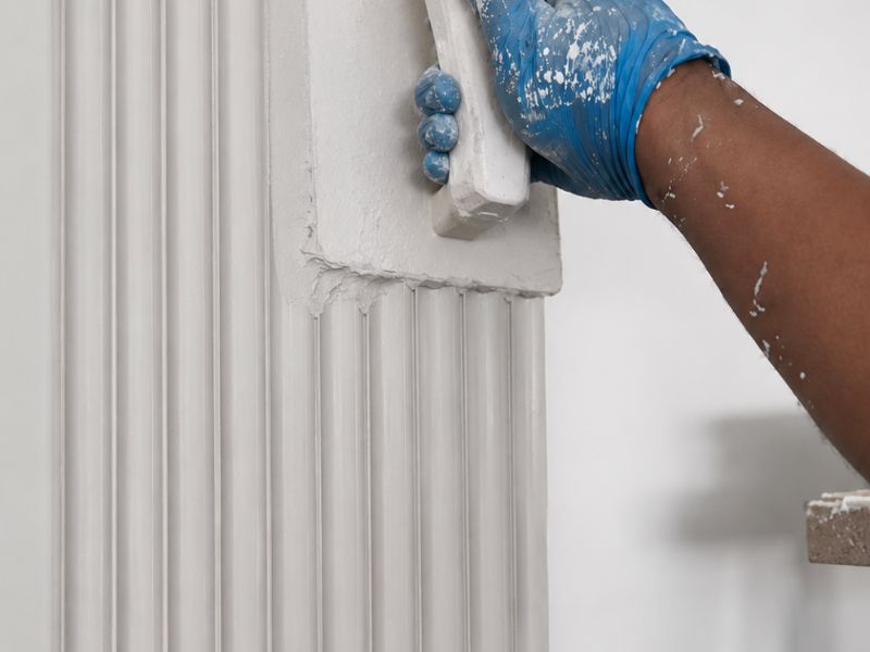 Meoded Fluted Plaster Float