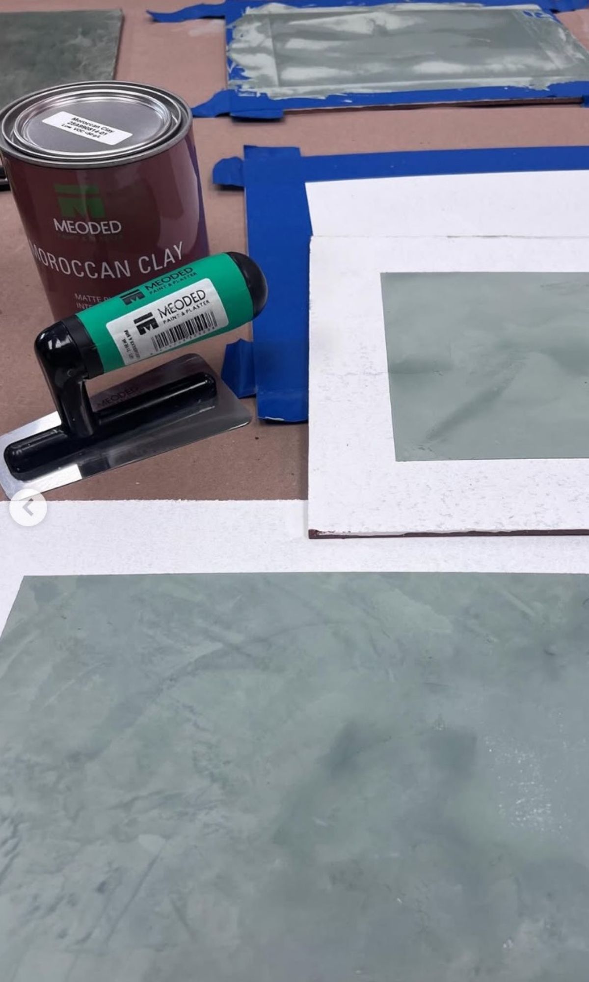Meoded Mini Trowel, Moroccan Clay in Morning Dew | Revere Paints Atlanta
