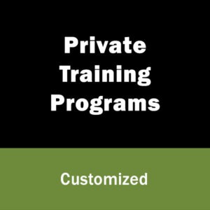 Private Training Programs